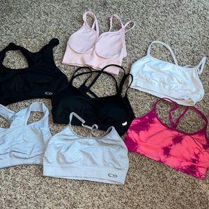 sports bras! champion rebook and calia